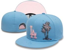 Unisexe en gros Dodgers Snapbacks Sox Baseball Designer Luxury Caps ajustés de la lettre de taille