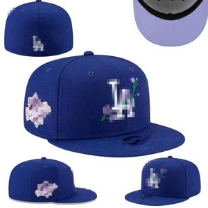 Unisexe en gros Dodgers Snapbacks Sox Baseball Designer Luxury Caps ajustés de la lettre de taille