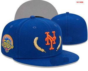 Unisexe en gros Mets Snapbacks Sox Baseball Designer Luxury Caps ajustés de la lettre de taille