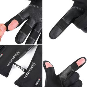 Gants de vélo à cycle d'hiver unisexe