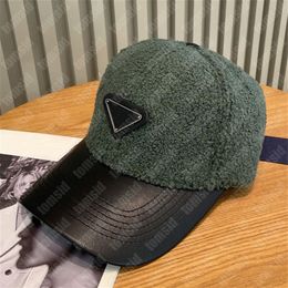Unissex inverno designer boné de beisebol casquette feminino cabido chapéu dos homens quente designer chapéu bola bonés marca sólida lã bonnet 6 cores229k