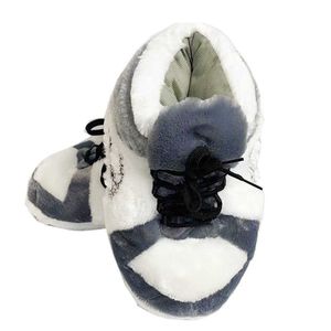 Unisex Winter Warme Thuis Slippers Dames/Mannen One Size Sneakers Dame Indoor Katoenen Schoenen Vrouw Huis Vloer Sliders Dames Slippers 210824