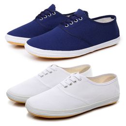 Unisex mujeres hombres zapatos de lona con cordones zapatos casuales moda salvaje al aire libre zapatilla de deporte