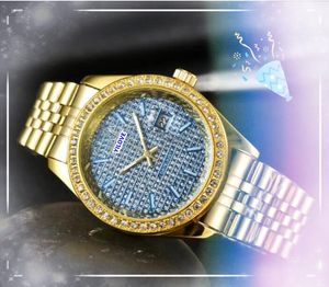 unisex damesheren kwarts horloges dagdatum tijd drie stiches diamanten ring dot japan quartz beweging kalender klok uur polshorloge eerste sterrenkeuze geschenken