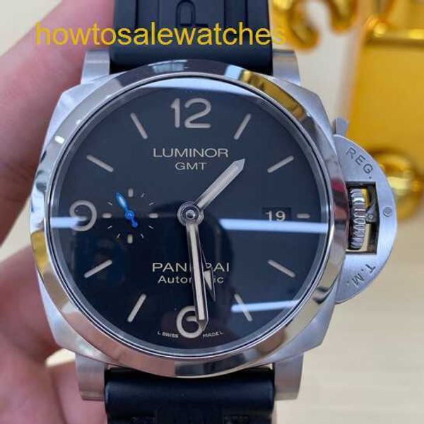 WRIST UNISEX WORD PANERI LUMINOR Série 44 mm de diamètre automatique Sports mécaniques Business Luxury Watch PAM01320 AISI44MM