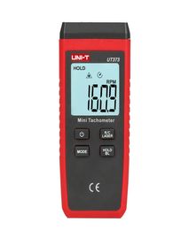 Eenheid UT373 Non -contact Tachometer mini Digitale Tachometer METING Bereik 10999999rpm kilometerteller met achtergrondverlichting Elektrisch instrument1353806