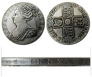 Royaume-Uni 1707 1 Crown Anne Copy Coin Haute Qualité sur accessoires
