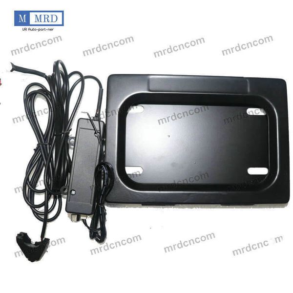 United Kingdom UK Motocycle Hide-Away Shutter License Plate Frame Device Stealth Remote Control Brand New
