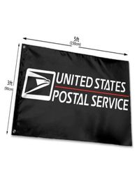 Bandera de servicios postales de los Estados Unidos Flagal 3x5ft Impresión 100d Polyester Club Sports Indoor con 2 Gros3789431 de latón3789431