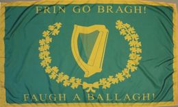 Drapeau historique du 8e régiment de la Brigade irlandaise AL, bannière en Polyester volante de 3 pieds x 5 pieds, 150x90cm, drapeau personnalisé pour l'extérieur