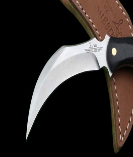 United UC120 Hibben Claw Survival Cuchillo recto Micarta Mango táctico Campo Survival Survival Camina de regalos de regalos 7683767