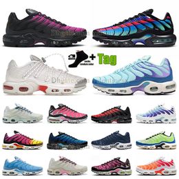 Unity fff tn plus chaussures de course mens trainer tns utilitaire blanc orange sunrise bleache aqua requin plein noir rose atlante terrascape mica vert menthe dhgate formateurs