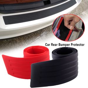 Universal 104cm 90 cm auto stam deur dorpel plaatbeschermer achter bumper bumper bumper rubbergleden kussen trimdeksel auto styling exterieur accessoires