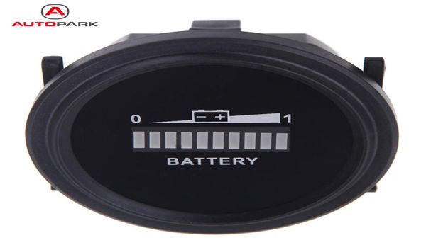 Universal 12V 24V 36V 36V 48V 72V Indicateur de batterie LED numérique Gauge d'état de la calibre de charge du moniteur de charge du compteur Diagnostic9702741