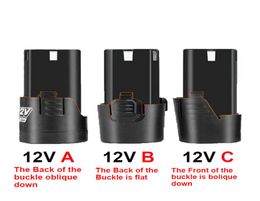 Batterie Lithium Liion Rechargeable universelle 12V, pour outils électriques, perceuse électrique, tournevis électrique, batterie 9525755