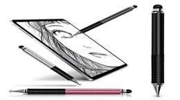 Universal 2 en 1 Stylus Drawing Tablet Pens Pantalla capacitiva Caneta Touch Pen para teléfono móvil Android Accesorios para lápices inteligentes 3268151
