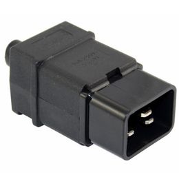 Universal 250V 16A IEC320 C20 C19 AC Cable de alimentación eléctrica conector UPS PDU enchufe de cableado extraíble 3500W