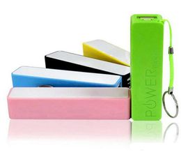 Universal 2600mAh Perfuge portable Banques d'alimentation USB Chargeur de batterie de secours externe Mini Powers Mobile Powers4695344