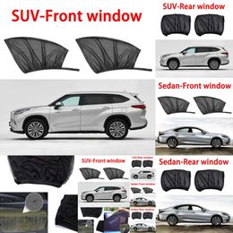 Universal 2pcs Auto Styling Auto Accessoire Zen Zij Venster Schaduw Gordijn Achterruit Afdekking UV Bescherming Sunshade Visor Shield Nieuw