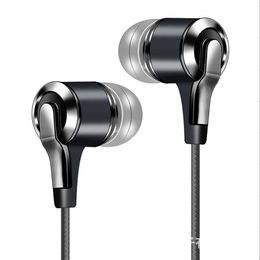 Écouteurs intra-auriculaires stéréo universels 3,5 mm Écouteurs Bluetooth Airpods Sport Musique Écouteurs mains libres Casque filaire Écouteurs avec micro pour Xiaomi Huawei Samsung