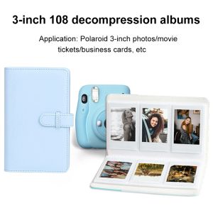 Universal 3 inch fotoalbum voor instant mini 12 spoelalbum Picture Case voor Polaroid Fujifilm Instax Film 12 Mini Photo Paper