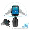 Support de support de verre de voiture de support de téléphone universel réglable à 360° pour téléphone portable