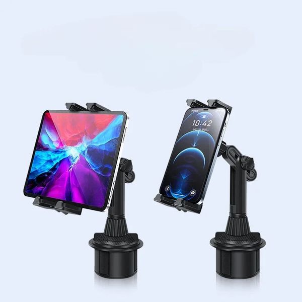 Universal 360 COP CUP SOPTER TABLET AUTO Mobile Mount Monte para Apple iPad Pro 12.9 Air 2019 Mini 4 5 Samsung Tab S7 más 12.4