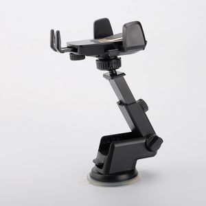 Universal 360 graden Easy One Touch Car Mount voor iPhone X Max Handfree Smart Cellphone Houder Zuignap Cradle Stand Houders W