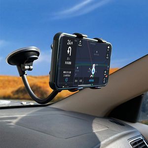 Support universel pour téléphone de voiture rotatif à 360° pour pare-brise, support pour tableau de bord, support pour voiture, supports de téléphone GPS, accessoires d'intérieur d'automobile