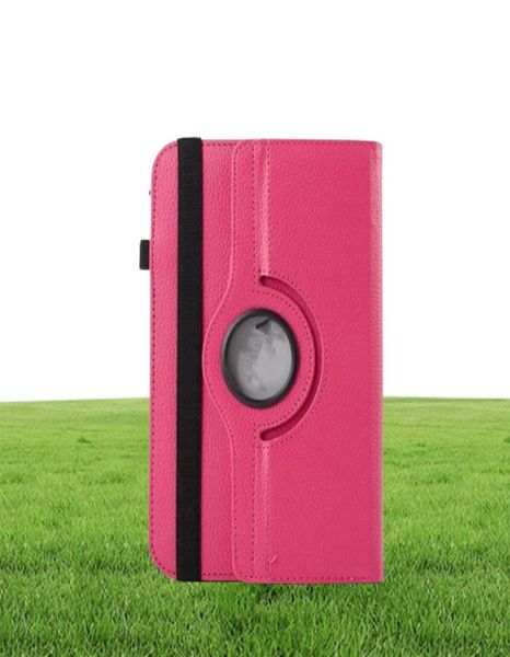 Universal 360 giratoria Flip PU Cuero cubierta de caja para 7 8 10 pulgadas Tableta de tableta Samsung Tablet2833251