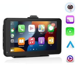 Universele 7'' Auto Radio Multimedia Video Player Draadloze Carplay En Draadloze Android Auto Touch Screen Voor Nissan Toyota