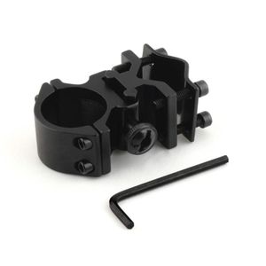 Adaptateur universel pour le montage de la lampe de poche torche k185 portée de visée laser 1 pouce