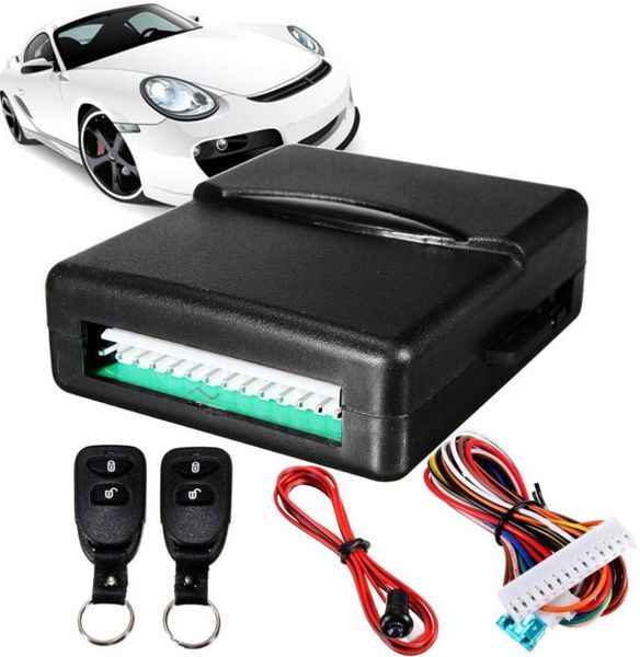 Sistemas de alarma universales Kit central remoto automático para automóvil Cerradura de puerta Sistema de entrada sin llave para vehículo Nuevo con controles remotos kit4692781