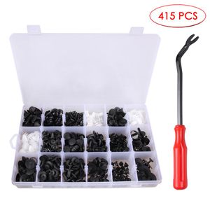 Universele Auto Clips Met Fastener Remover 415Pcs Nylon En Plastic Retainer Assortiment Automotive Klinknagel Montage Voor U S serie 2135