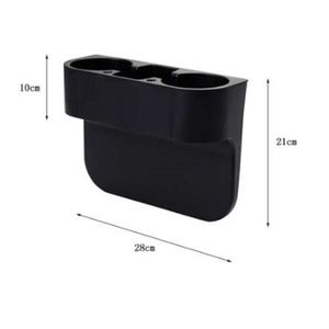 Organizador Universal para espacio de asiento de vehículo, estantería, portavasos, soporte para taza y teléfono para coche, alta calidad, 282G