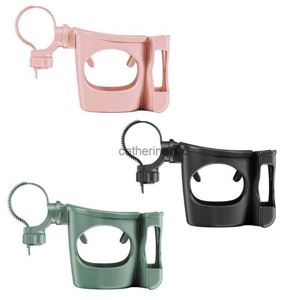 Portavasos Universal para cochecito de bebé, accesorios de montaje para manillar, fácil de instalar para niños, accesorio para cochecito, montaje en barra L230625