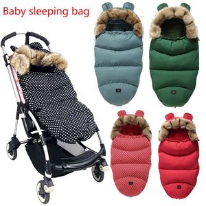 Universal Baby Stroller Footmuff Cover Winter Sleepsacks Slaapzak voor Babyzen Bugaboo Baby Stroller Accessories LJ201012