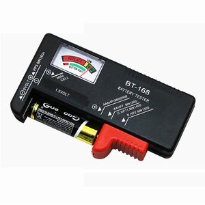 Universal Battery Checker Tester Meter AA AAA C D 9 V Controleert het vermogen van alle 1.5V 9V knoopcelbatterijen Kleurgecodeerde meters