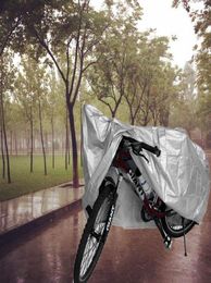 Universele fiets motorfiets regen stofomslag waterdicht stof UV Proof Bicycle Motorcycle Cover Bicycle Protective Gear 210100UK7257187