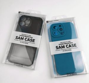 Boîte d'emballage universelle en PVC Blister pour iPhone 15 14 Pro Max Oneplus Xiaomi Samsung S23 housse de téléphone boîte d'emballage sac d'emballage 100 pièces 200 pièces 500 pièces 1000 pièces