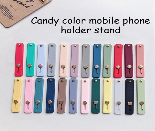 Support universel de téléphone en Silicone, anneau de doigt couleur bonbon, pour iphone 12 11 Pro Max Samsung HUAWEI Xiao Mi8723374