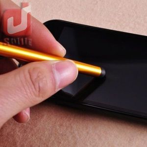 Universele capacitieve stylus pen voor iphone 6 5 5s touch pen voor mobiele telefoon voor tablet verschillende kleuren 3000pcs / lot