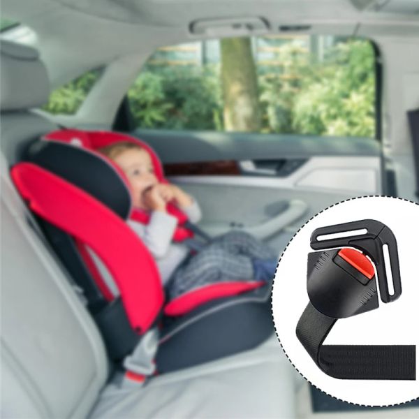 Universal Car Baby Safety Clip de asiento de bloqueo fijo Cinturón seguro Clip para niños Fuckle Latch Extender Findler Curaje de abrazadera