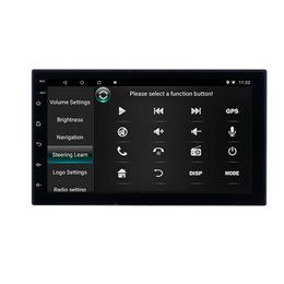 Universal Car dvd Radio 1G + 16G mp3 reproductor estéreo 7 pulgadas Android 10 Unidad principal con AM FM USB WIFI