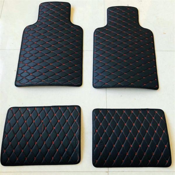 Alfombrillas universales para coche, fundas para asientos, juego pequeño de 4 y 5 piezas, alfombras para VW GOLF 7 MK7 GTI R Estate 2013 LHD Pad270f a medida