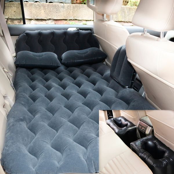 Couverture universelle de lit de matelas de voyage de siège arrière de voiture Pat pour le coussin extérieur de camping de sofa de véhicule