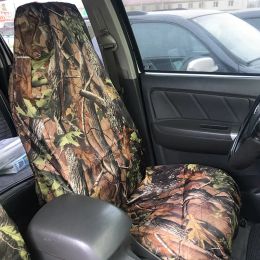 Universele autostoelhoes camouflage vooraan ademende auto-stoelbeschermer voor SUV off-road voertuigen visauto-interieur