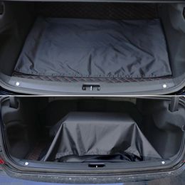 Universal tapa de asiento de automóvil nylon impermeable anti-pelusa cuatro temporadas protector negro universal