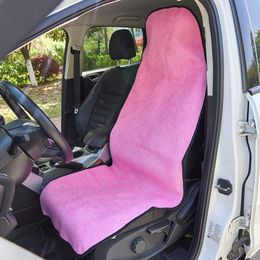 Housse de siège de voiture universelle, housse à enfiler pour le Sport, tapis de protection contre les taches de sueur, plus d'options de couleurs