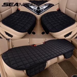 Universal Car Seat Covers Winter Plush Auto Chairs Cover Warm Automobiles Seat Covers Protector Cushion Car Interior Accessories1